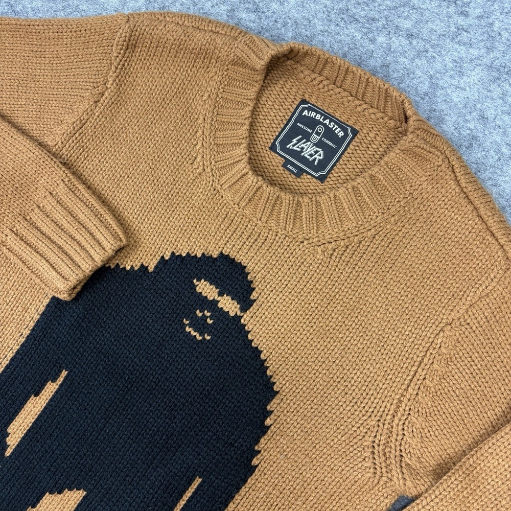 Airblaster Sassy Sweater Knit Snowboarding Outdoor Sasquatch Bigfoot Size Small - Picture 7 of 7
